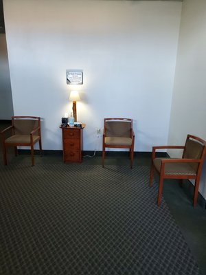 Our waiting area