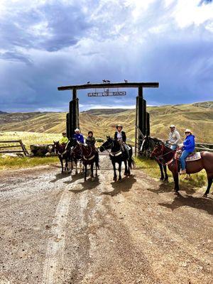 Horse back riding