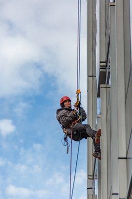 Industrial Rope Access Services for Facade Evaluations and Inspections