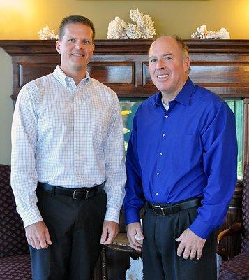 Dr. Greg Bennett and Dr. David S. Dagen, physicians at Smyrna Chiropractic.