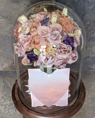 My bouquet with invite