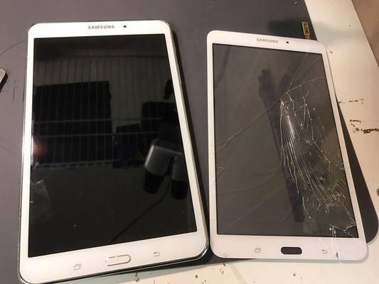 Samsung tablet screen replacement.