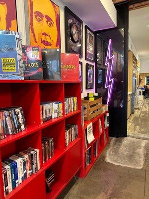 The Interior of Licorice Pizza Records. This was an LA Record Store from the 70's & 80's & is Back again in Studio City CA