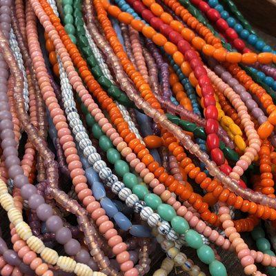 Beautiful African Glass beads in stock now!