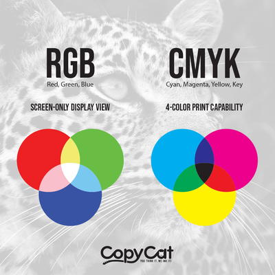 Get your brightest colors at CopyCat.