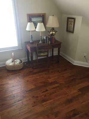 Solid birch wood flooring