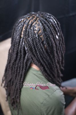 double strand retwist