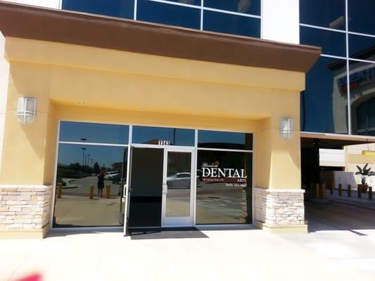 Glendora Dental Arts is located in Glendora Marketplace next to AMC theater and 24Hr. Fitness.  Lots of parking on 2nd floor.