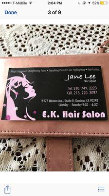 EK Hair Salon