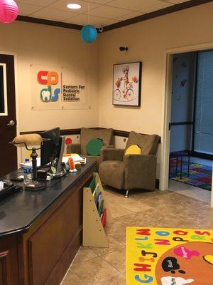 Centers for Pediatric Dental Sedation lobby area - Atlanta, GA