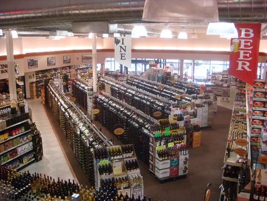 Colonial Spirits of Acton offers a large selection of wine, beer, and liquor.