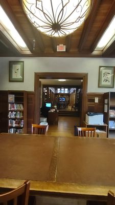 A view of the non-fiction section.