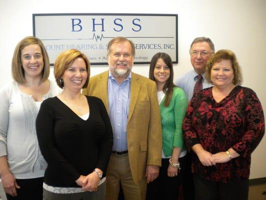 The staff at Blount Hearing and Speech Services in Maryville, TN.