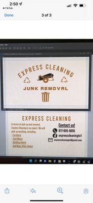 Express Cleaning - Junk Removal