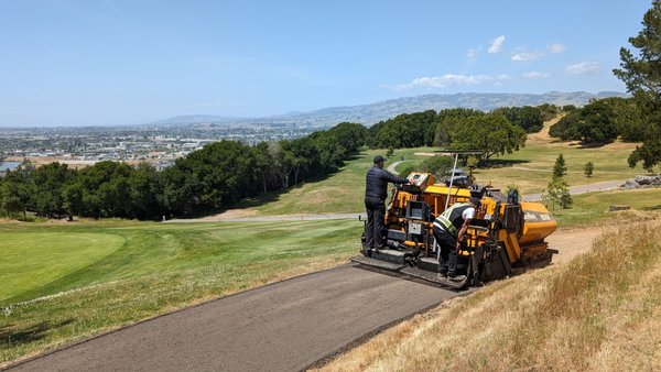 Picture of Jacob Sikes and employee at Petaluma golf and Country Club. Great company, very responsive, 5 stars