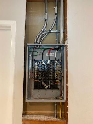 100AMP sub-panel change in a condo.