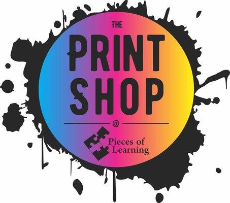 The Print Shop @ Pieces of Learning Logo