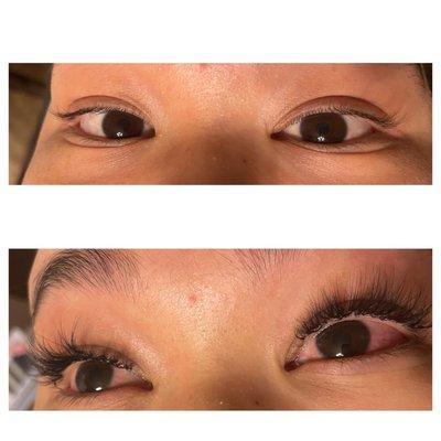 Hybrid lash set