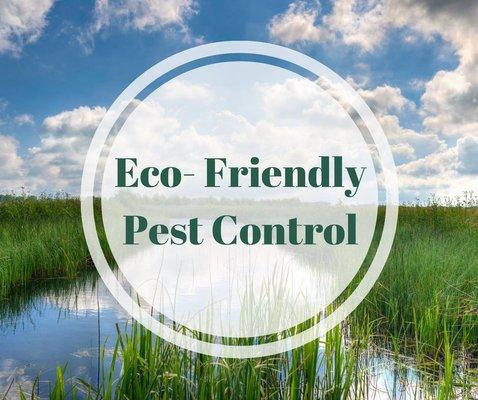 We provide eco-friendly pest control options.