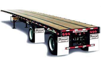 If you need flatbeds, we offer nice, Transcraft equipment from 45' to 48'.