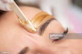 Eyebrow wax