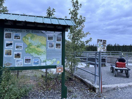 Kennicott River Footbridge