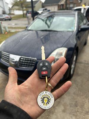 Nissan key fob