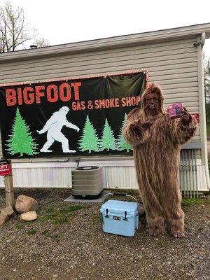 Spontaneous Bigfoot sightings!