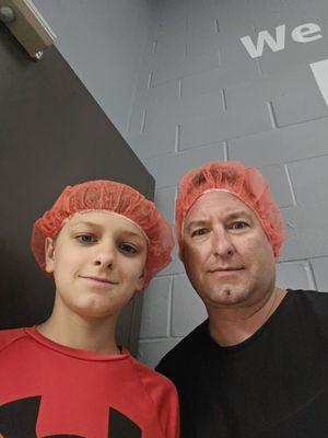 Getting ready to go to work at FMSC