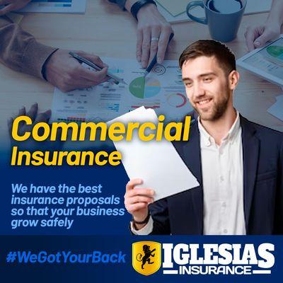 Commercial Insurance
 Call today!