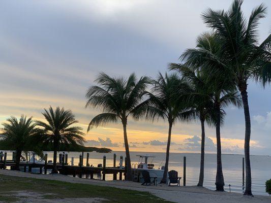 The boat dock