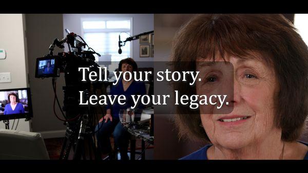 Tell your story through a comprehensive video interview that will be cherished for generations.