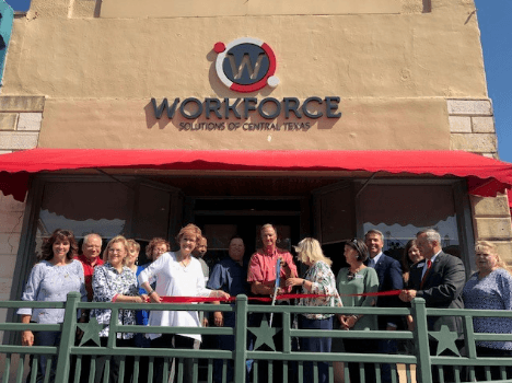 The Lampasas Workforce Solutions Grand Opening