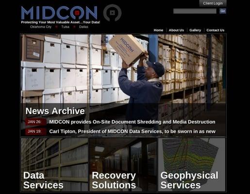 MIDCON Data Website