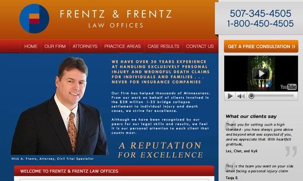 Personal Injury Attorney in Mankato MN - Frentz and Frentz Law