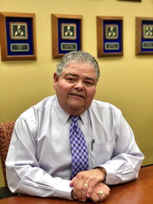 State Farm Agent Tito Torralba in his Conference Room