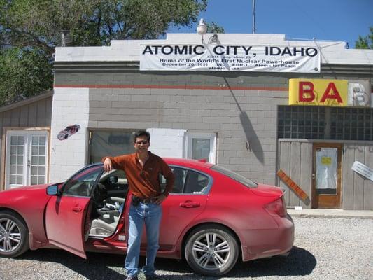 Here we are, Atomic City!