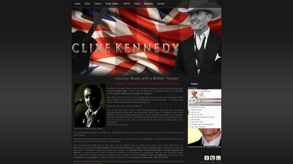 Clive Kennedy British performer