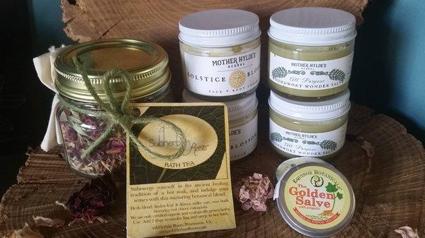 Locally made herbal oddities