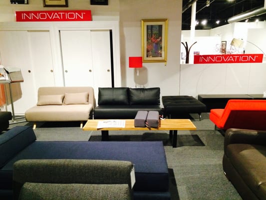 Sleeper sofas from Innovation. Their designs live up to their name.