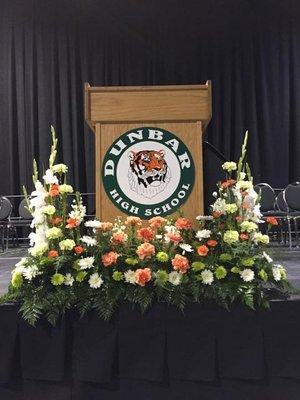 Our floral arrangements for graduation...