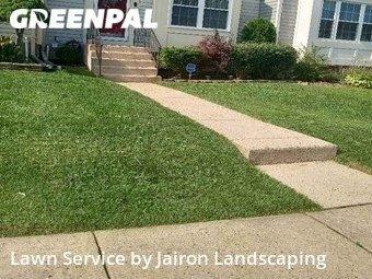 Lawn after service by GreenPal.