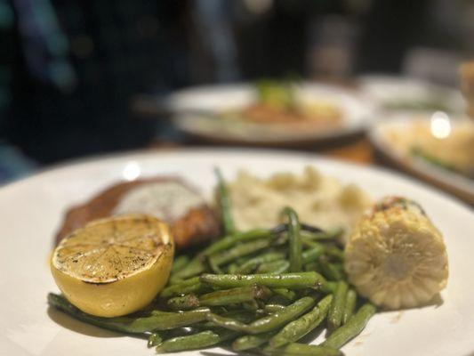 Blackened salmon