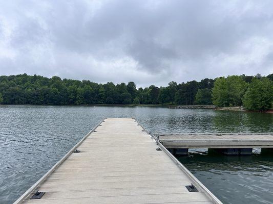 The boat dock