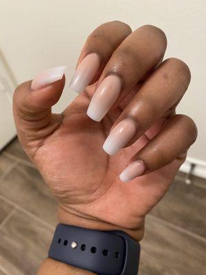 Ombré nails by Kim