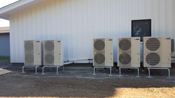 Heat and Cool with mitsubishis heat pumps