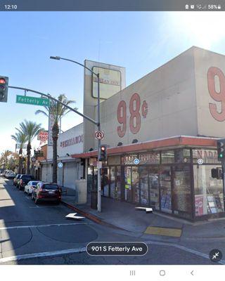 98cent Dollar City, at 4800 whittier Blvd. And Fetterly in East L.A.