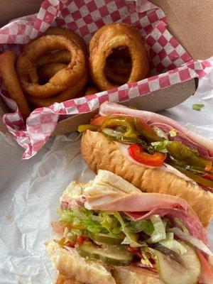 Italian Sun and Onion Rings