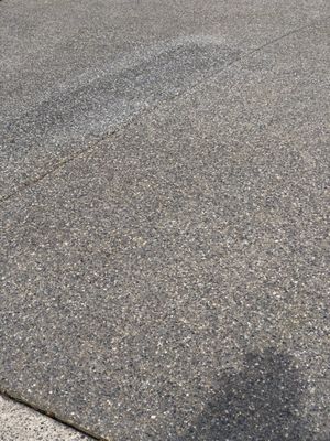 Driveway stain