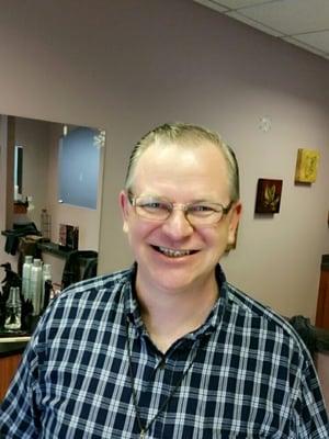 FR. Dwight from Saint Williams
Sto]ed in for a haircut today.